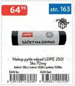 Qanto Nakup pytle odpad LDPE 250 l 5ks 70my nabídka