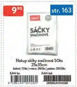 Qanto Nakup sáčky svačinové 50ks nabídka