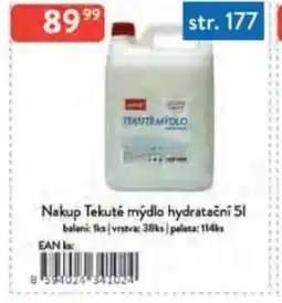 Qanto Nakup Tekuté mýdlo hydratační nabídka