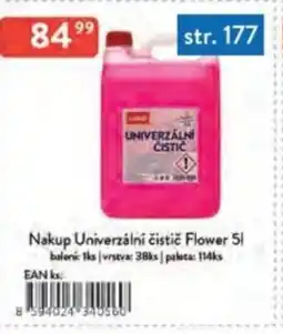 Qanto Nakup Univerzální čistič Flower nabídka