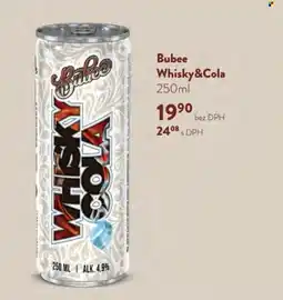 Qanto Bubee Whisky&Cola nabídka