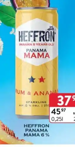 Qanto Heffron Panama mama 6% nabídka