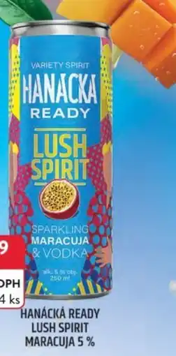 Qanto Hanácká Ready lush spirit maracuja 5% nabídka