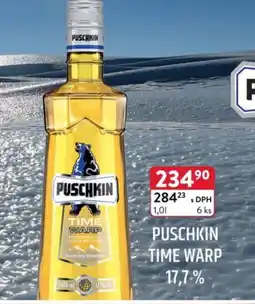 Qanto Puschkin Time warp 17,7-% nabídka