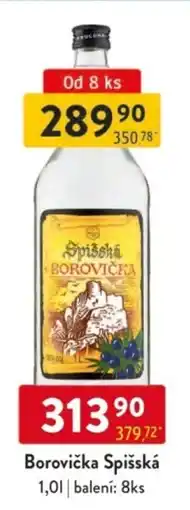 Qanto Borovička Spišská nabídka