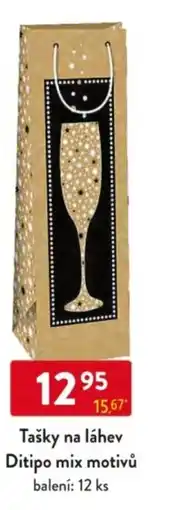 Qanto Tašky na láhev Ditipo mix motivů nabídka