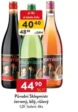 Qanto Původní Sklepmistr červený, bílý, růžový nabídka