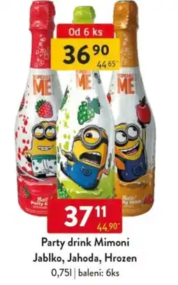 Qanto Party drink Mimoni Jablko, Jahoda, Hrozen nabídka