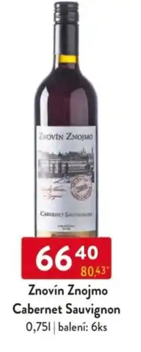 Qanto Znovín Znojmo Cabernet Sauvignon nabídka