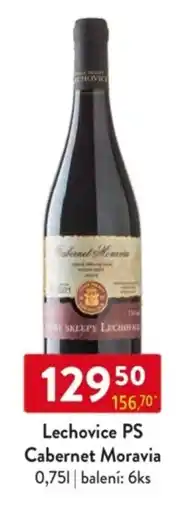 Qanto Lechovice PS Cabernet Moravia nabídka