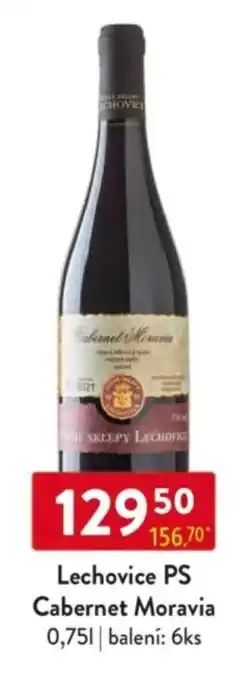 Qanto Lechovice PS Cabernet Moravia nabídka