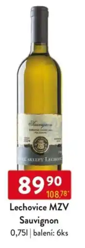 Qanto Lechovice MZV Sauvignon nabídka