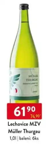 Qanto Lechovice MZV Müller Thurgau nabídka