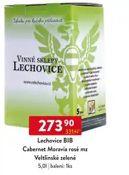 Qanto Lechovice BIB Cabernet Moravia rosé mz Veltlínské zelené nabídka
