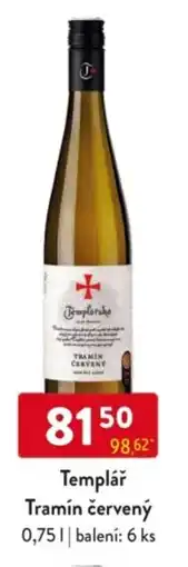 Qanto Templář Tramín červený nabídka