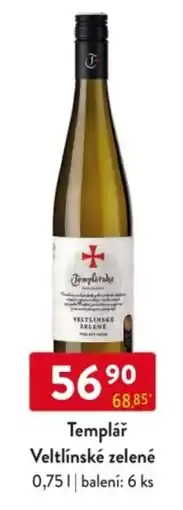 Qanto Templář Veltlínské zelené nabídka
