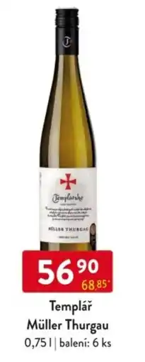 Qanto Templář Müller Thurgau nabídka
