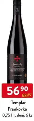 Qanto Templář Frankovka nabídka