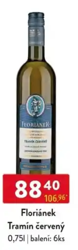 Qanto Floriánek Tramín červený nabídka