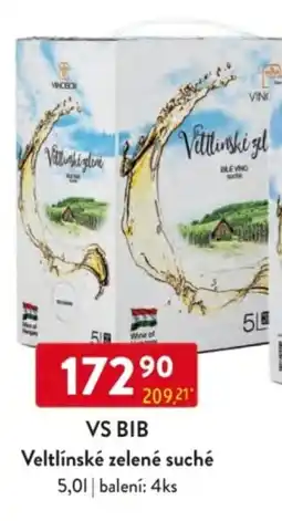 Qanto VS BIB Veltlínské zelené suché nabídka