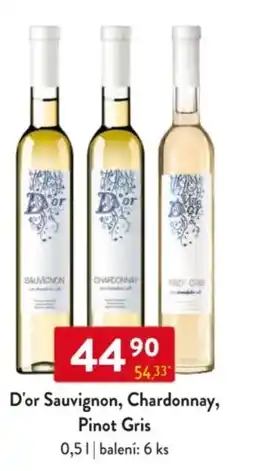 Qanto D'or Sauvignon, Chardonnay, Pinot Gris nabídka