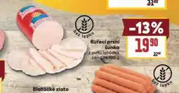 Billa Kuřecí prsní šunka nabídka