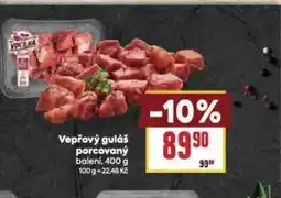 Billa Vepřový guláš porcovaný nabídka