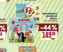 Billa Samolepkové obrázkové album nabídka