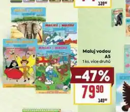 Billa Maluj vodou a5 nabídka