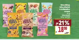 Billa Ni ce bites mix ořechů a sušeného ovoce nabídka