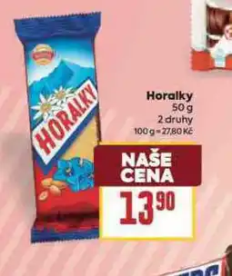 Billa Horalky nabídka