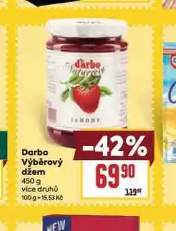 Billa Darbo výběrový džem nabídka