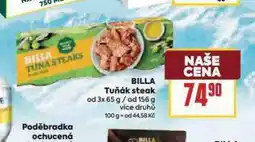 Billa Billa tuňák steak nabídka