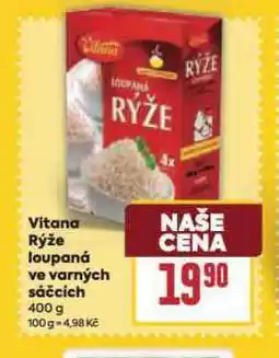 Billa Vitana rýže loupaná nabídka