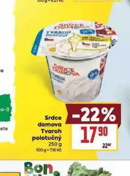 Billa Tvaroh polotučný nabídka