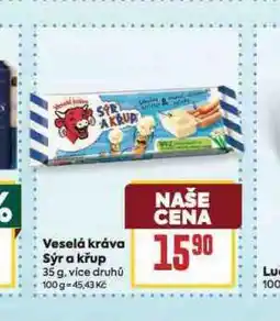Billa Veselá kráva sýr a křup nabídka