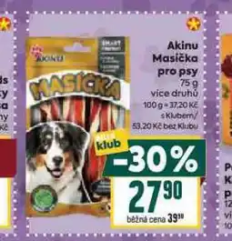 Billa Akinu masička pro psy nabídka