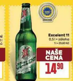Billa Pivo excelent 11 nabídka
