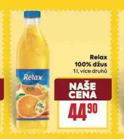 Billa Relax 100% džus nabídka