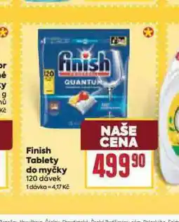 Billa Finish tablety do myčky nabídka