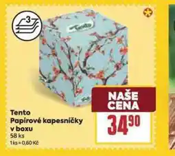 Billa Tento papírové kapesníky nabídka