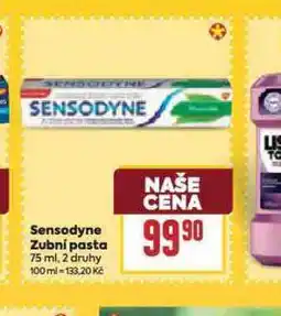 Billa Sensodyne zubní pasta nabídka