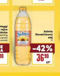 Billa Solmio slunečnicový olej nabídka