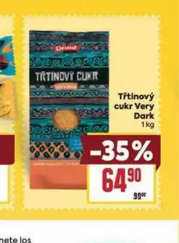 Billa Třtinový cukr very dark nabídka