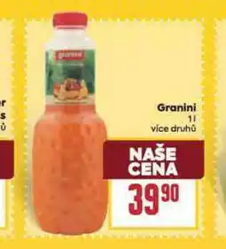 Billa Granini nabídka