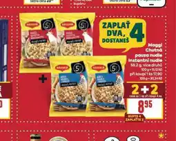 Billa Maggi chutná pouza nudle instantní nudle nabídka
