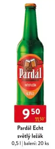 Qanto Pardal Echt světlý ležák nabídka