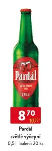Qanto Pardál světlé výčepní nabídka