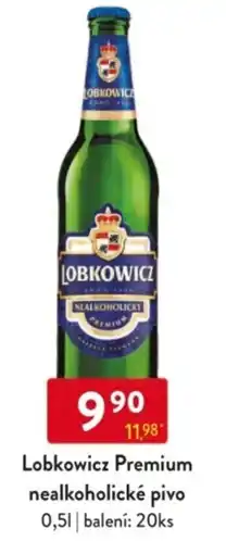 Qanto Lobkowicz Premium nealkoholické pivo nabídka