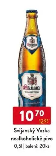 Qanto Svijanský Vozka nealkoholické pivo nabídka